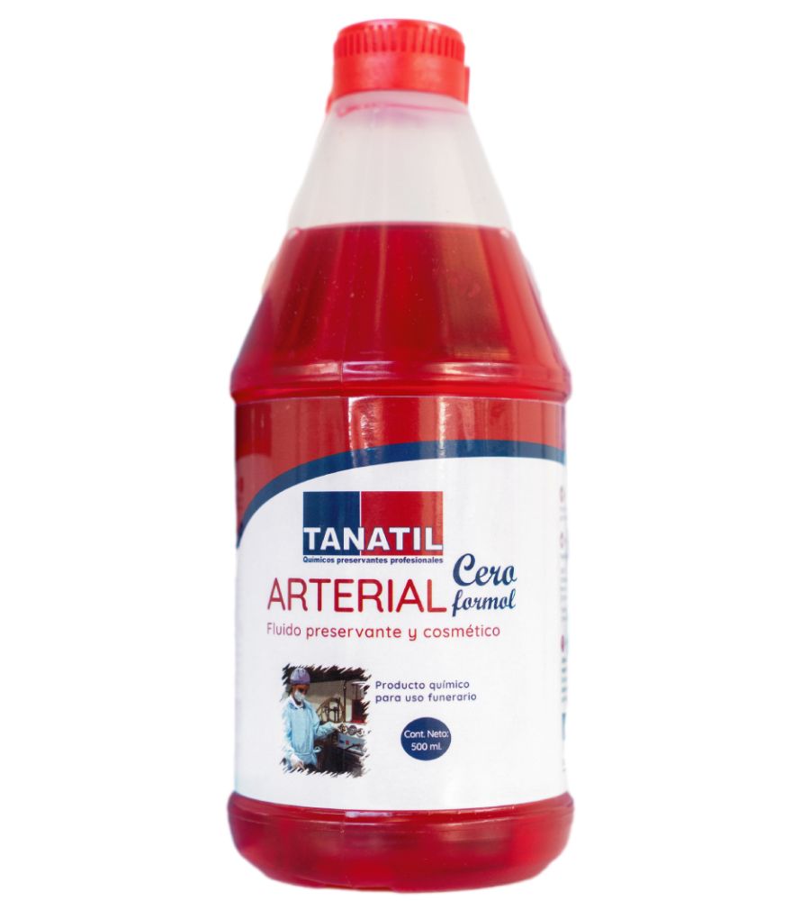 Tanatil arterial Cero formol