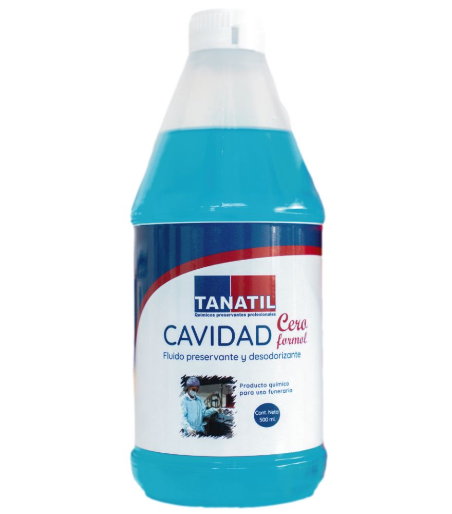 Tanatil cavidad Cero formol