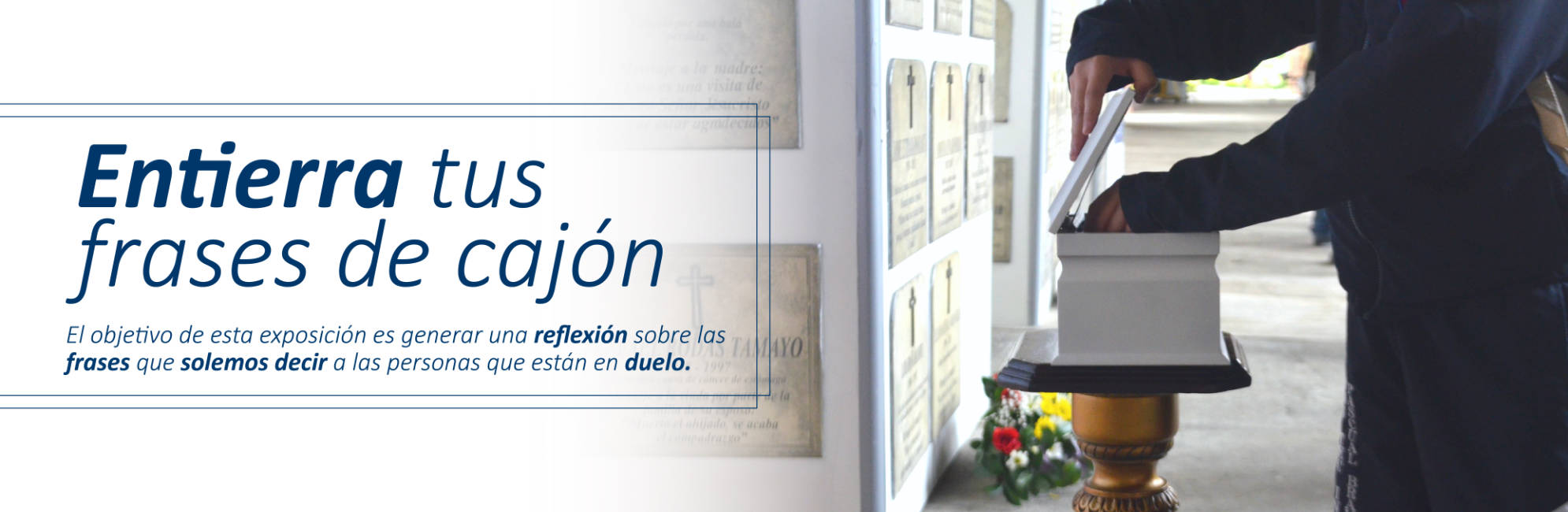 Entierra tus frases de cajón