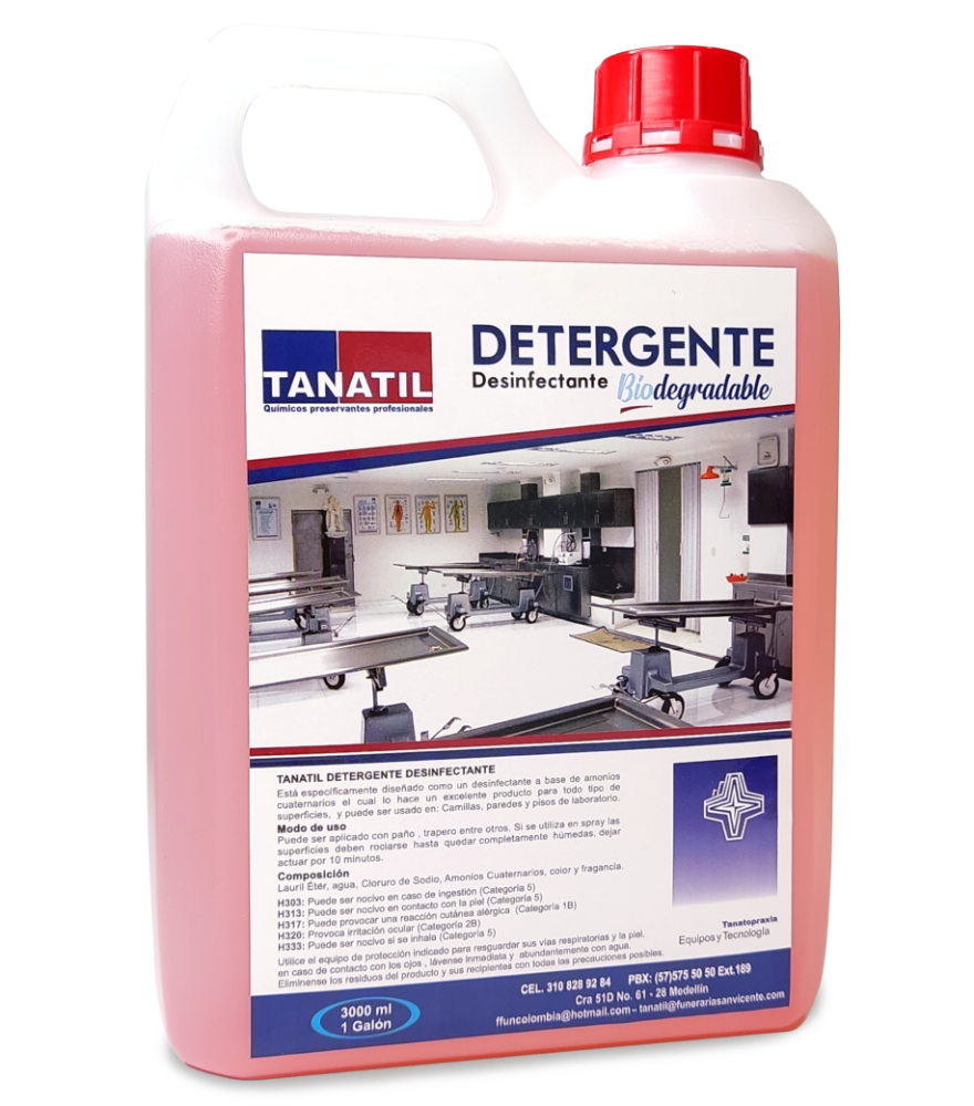 Tanatil detergente biodegradable