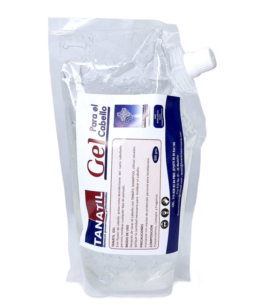 Tanatil gel para el cabello