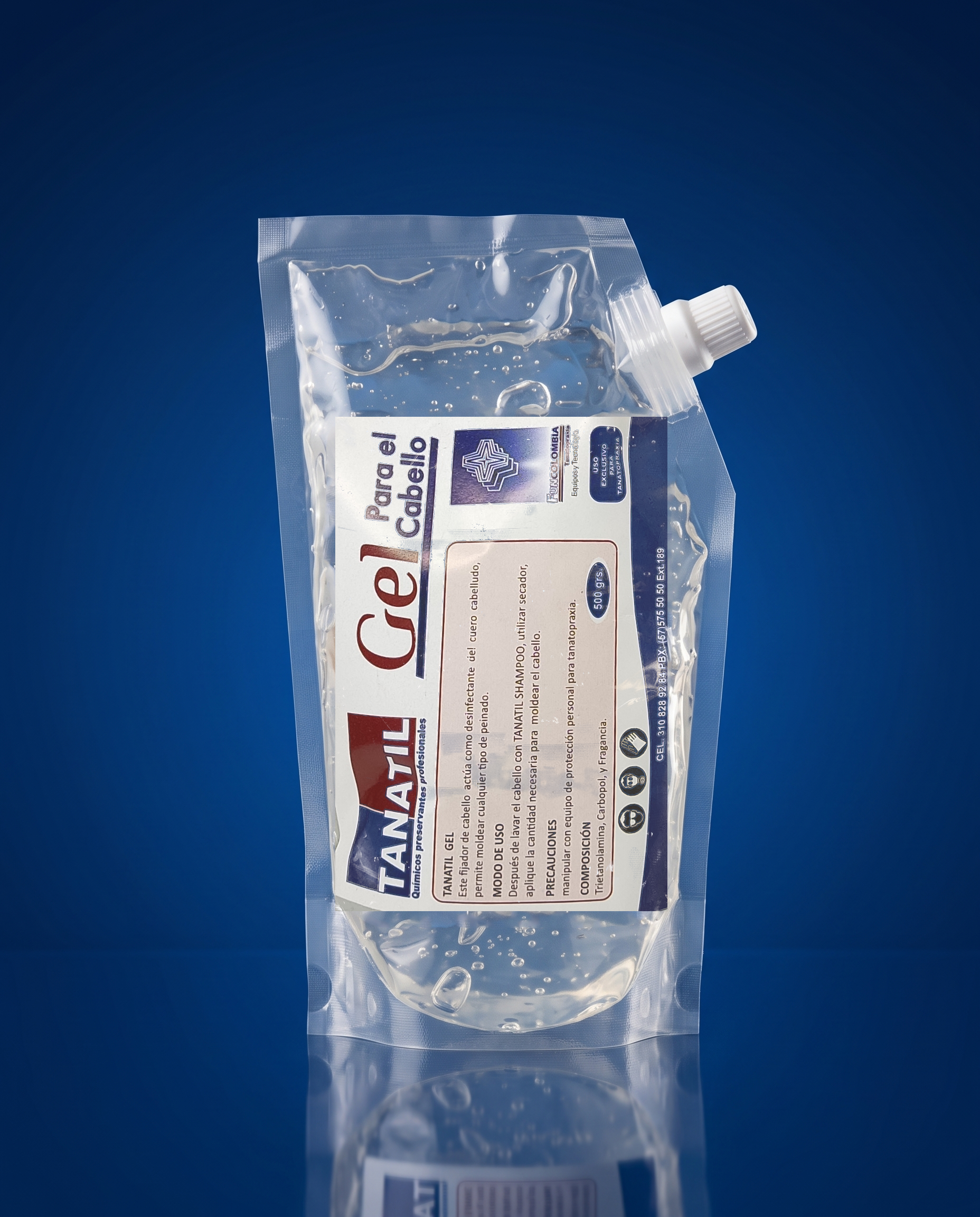 Gel para el cabello