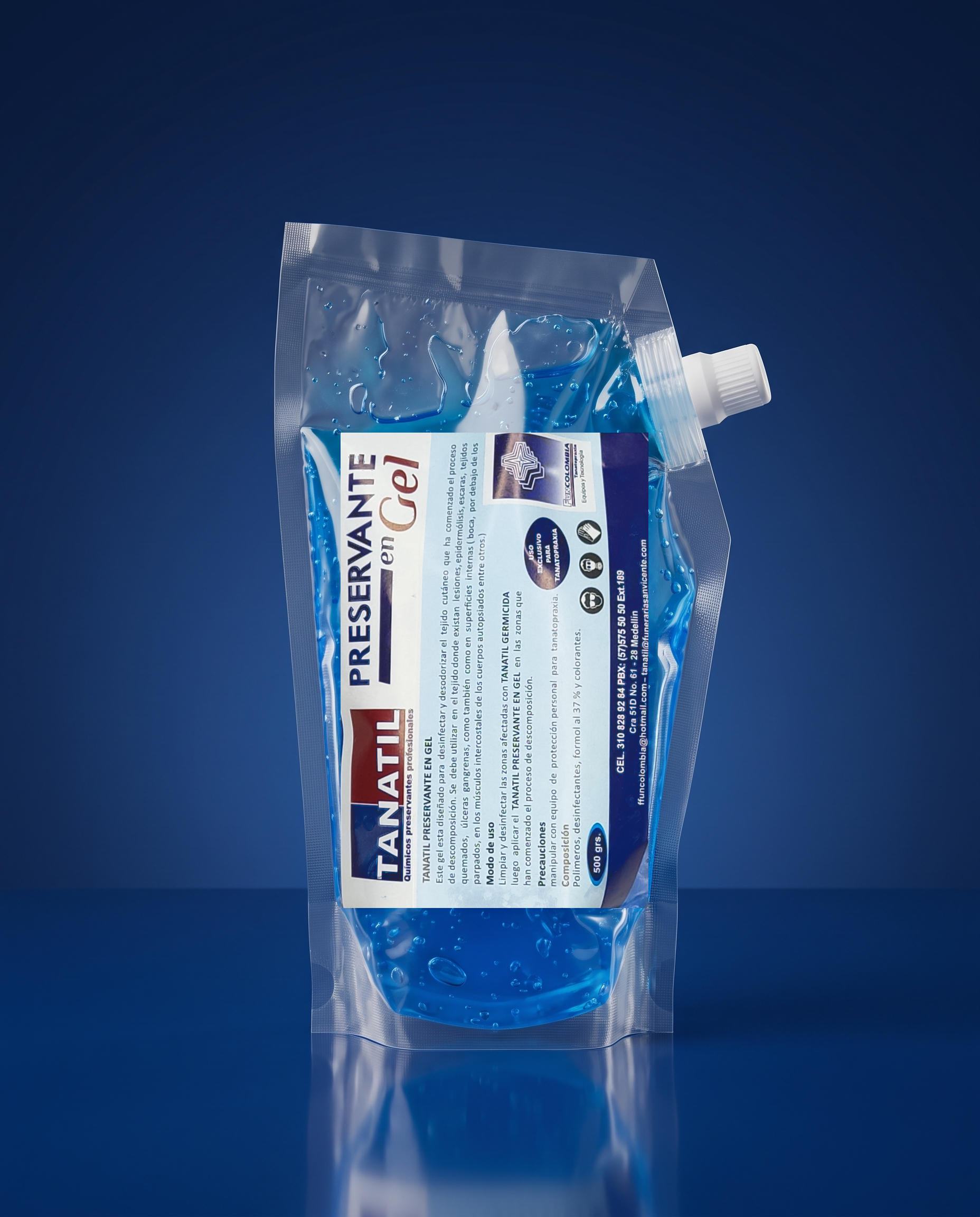 Preservante en gel