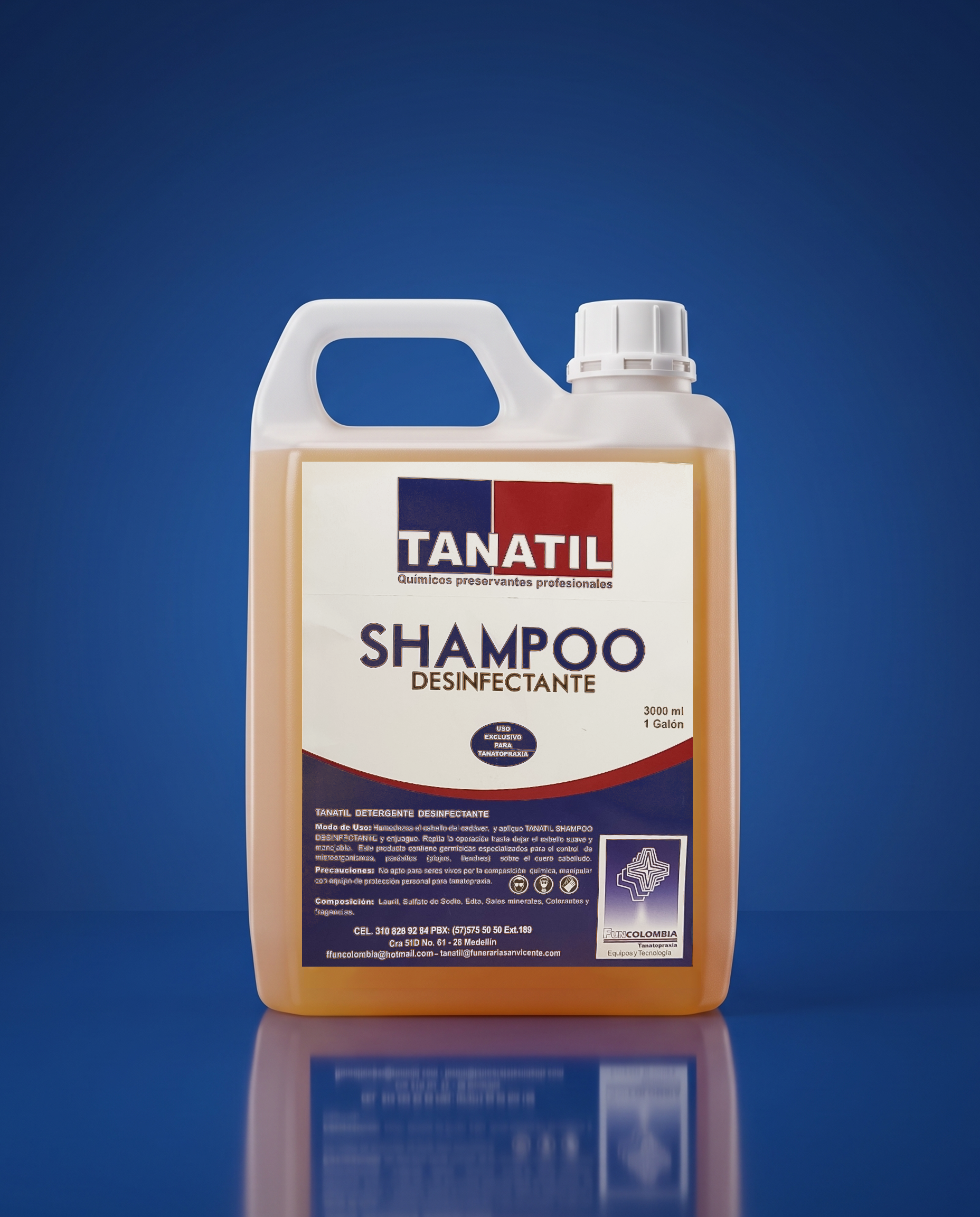 Tanatil shampoo desinfectante